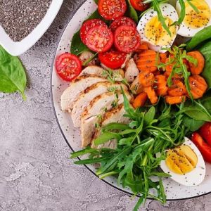 Dietetyka zdrowe jedzenie